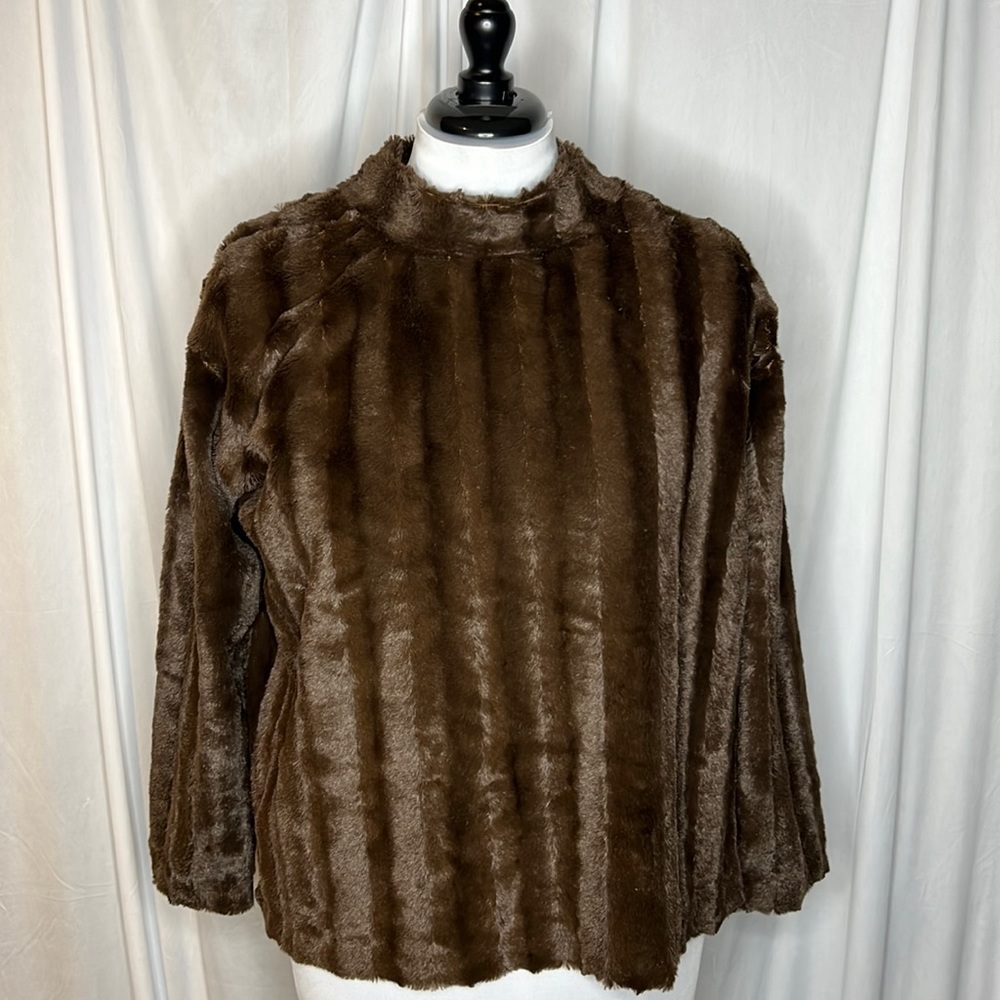 Ady P Faux Fur Top